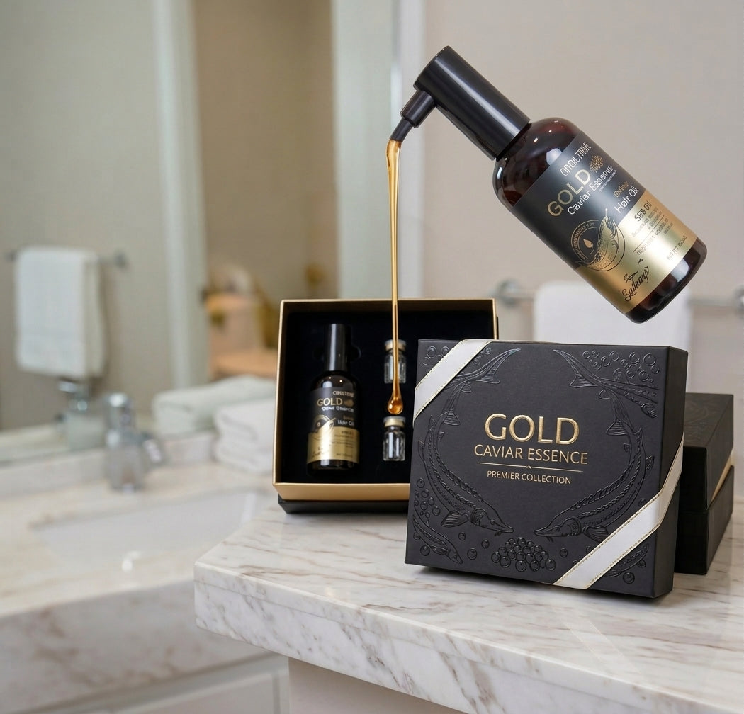 Dr.Comely - Gold Caviar (Essence Beluga) Hair Oil