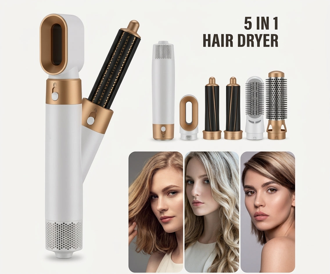 5-in-1 Hair Brush