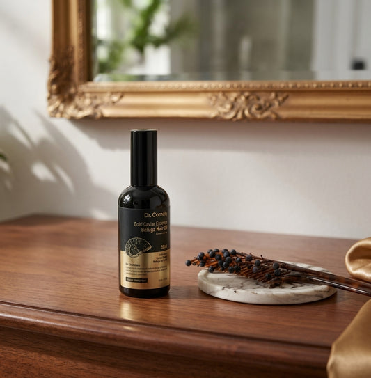 Dr.Comely - Gold Caviar (Essence Beluga) Hair Oil